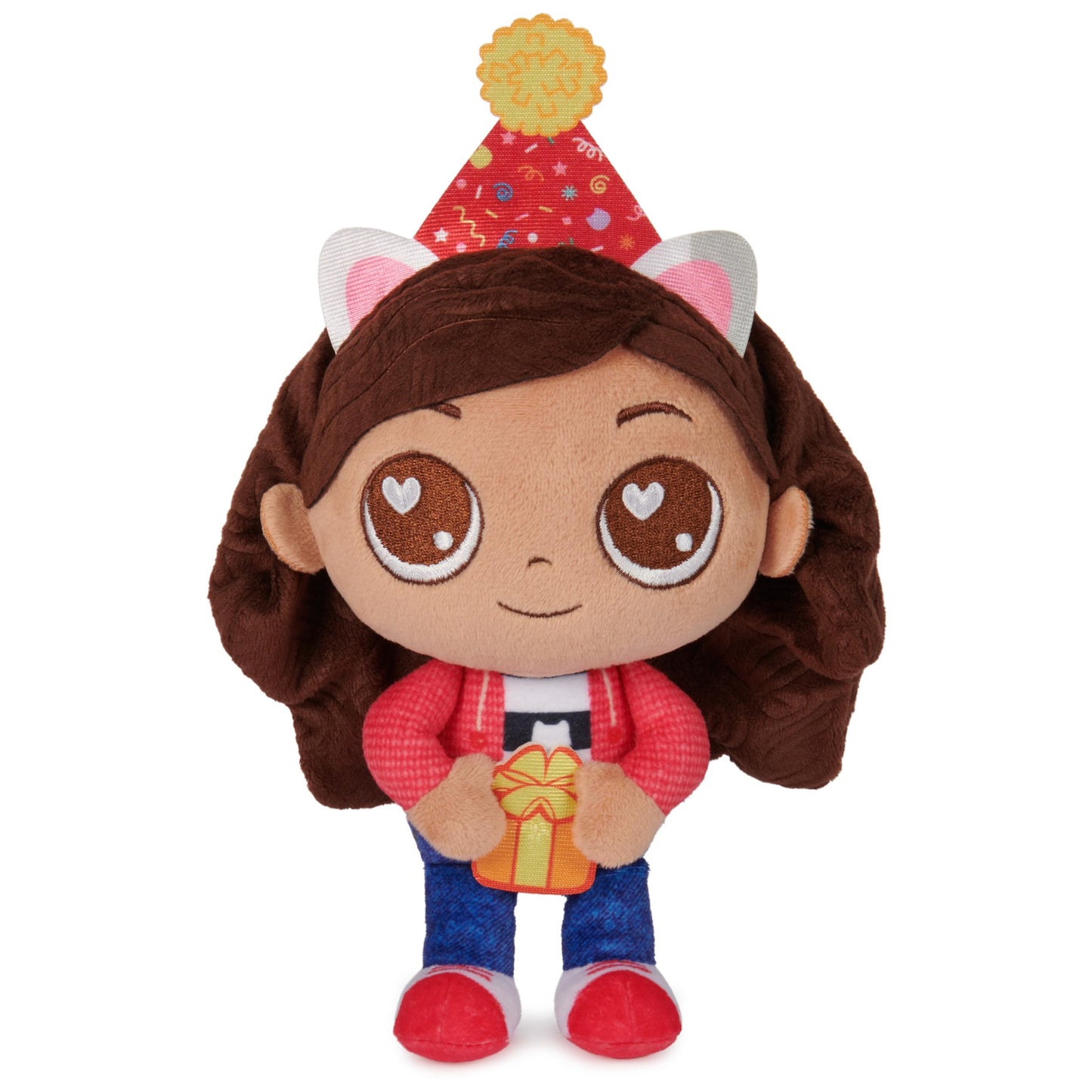 DreamWorks Gabby’s Dollhouse Celebration Series 9-Inch Gabby Girl Plush – Soft Toy for Kids 3+
