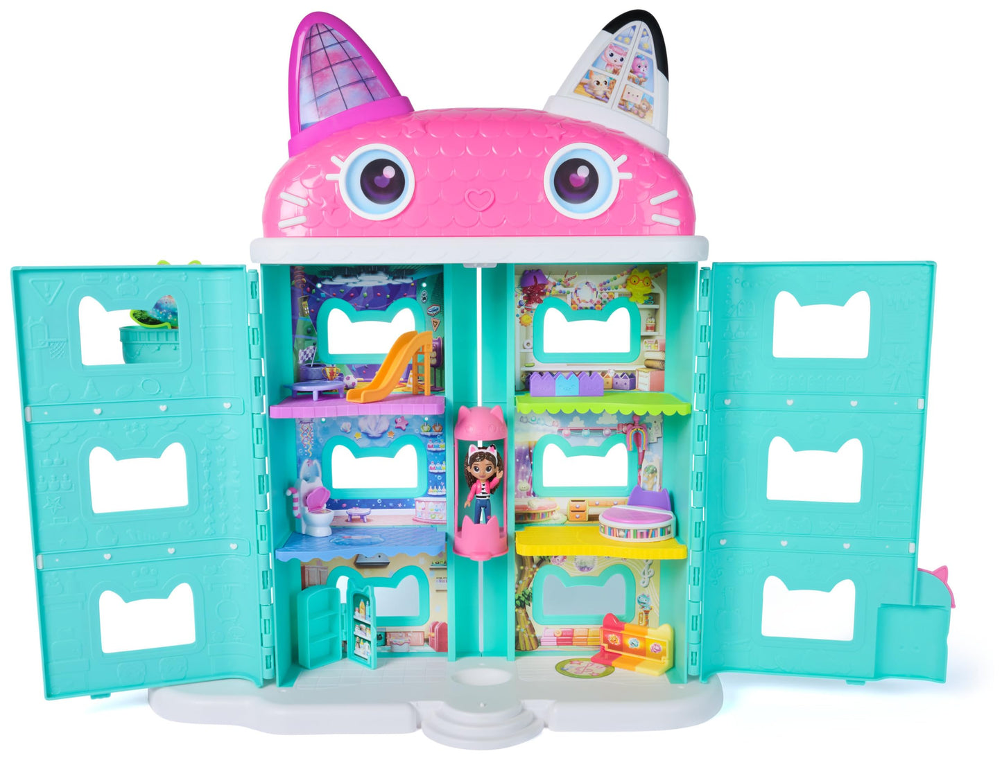 DREAMWORKS GABBY'S DOLLHOUSE: Gabby's Cat Dollhouse & Movie-Inspired Figure