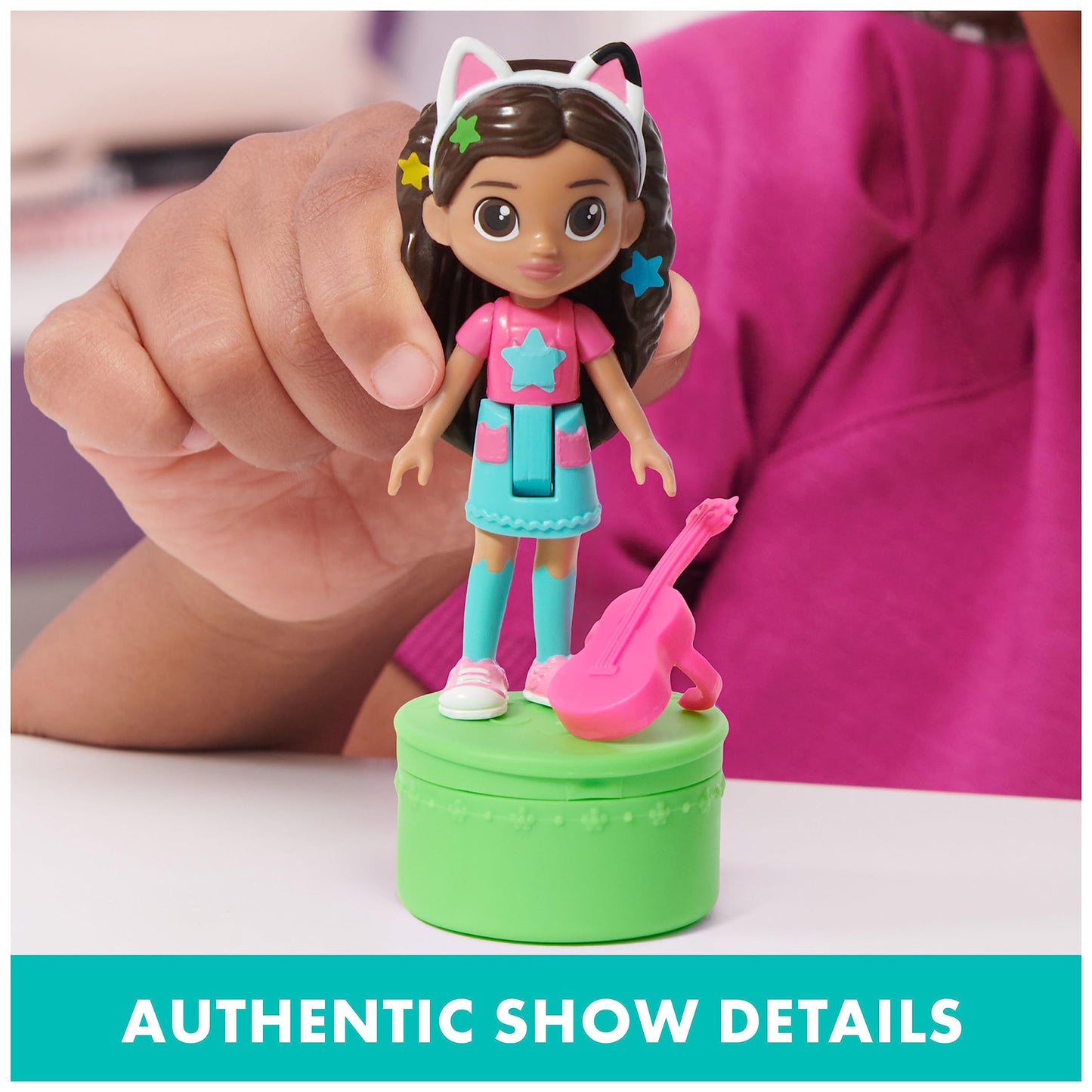 Gabby’s Dollhouse Dance Party Figure Set – 7 Figures, Dollhouse Delivery & Surprise Accessory | DreamWorks Gabby’s Dollhouse