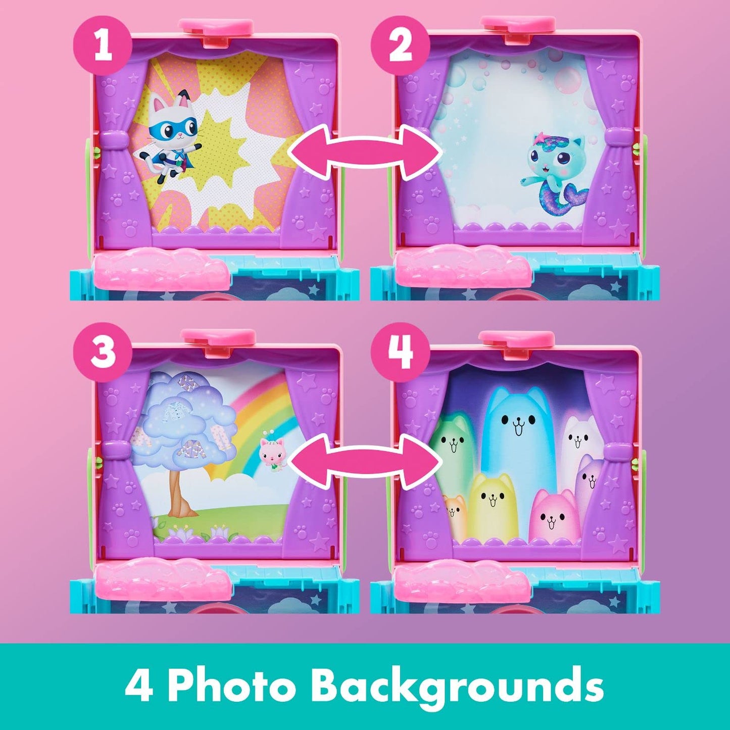 Gabby’s Dollhouse Dress-Up Closet Portable Playset | DreamWorks Gabby’s Dollhouse