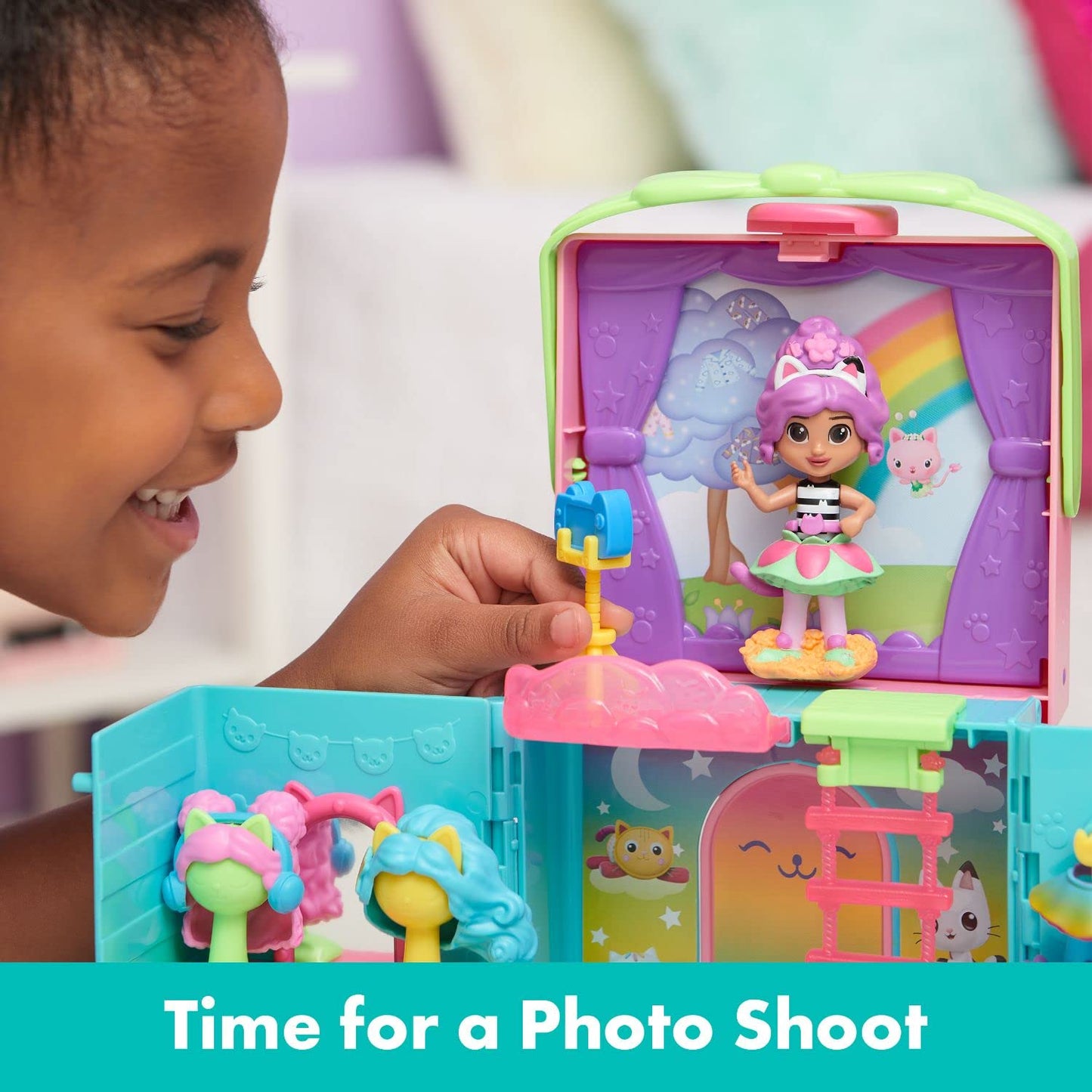 Gabby’s Dollhouse Dress-Up Closet Portable Playset | DreamWorks Gabby’s Dollhouse