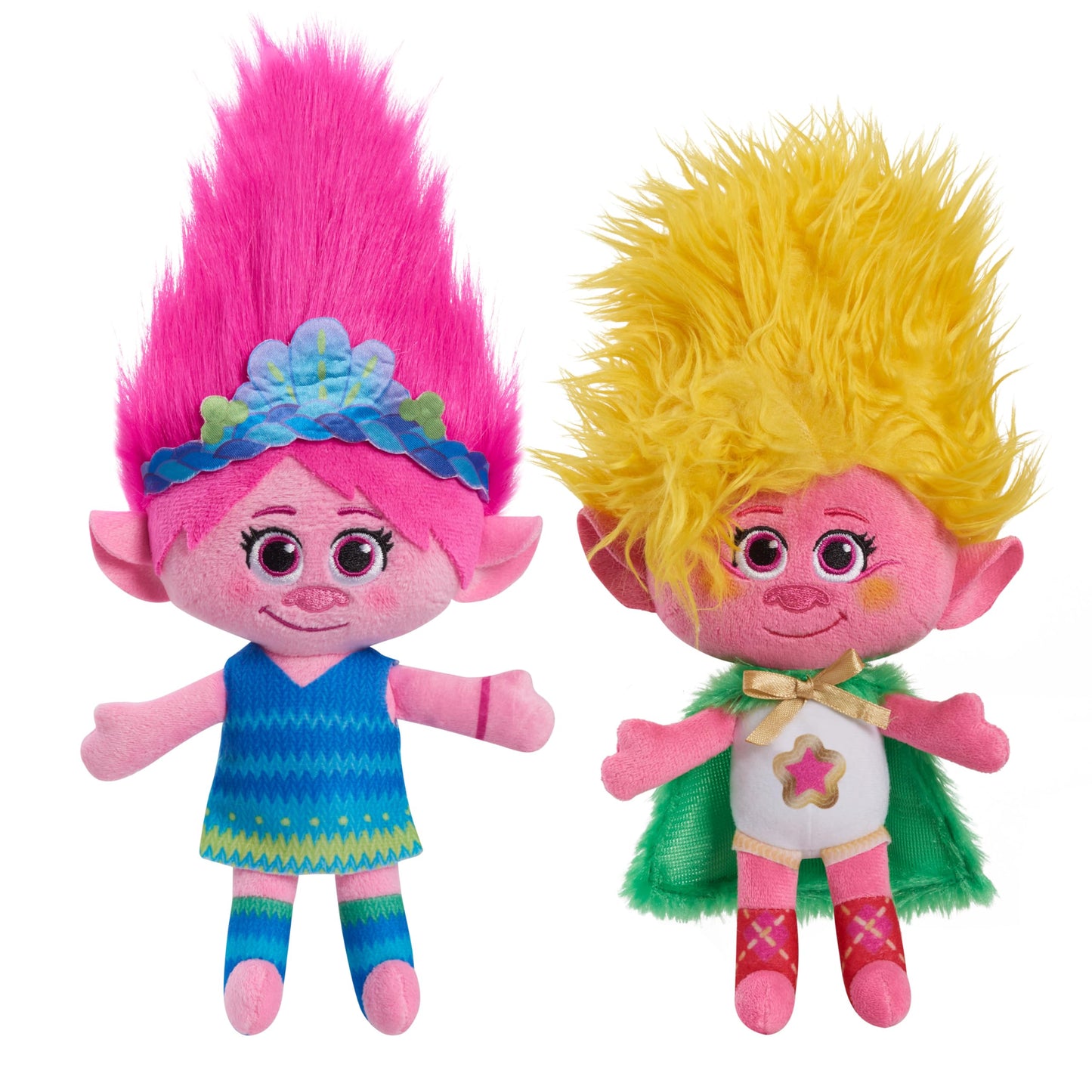 DreamWorks Trolls Band Together 8-Inch Poppy & Viva Plush Duo | 2-Piece Gift for Kids 3+ by Just Play