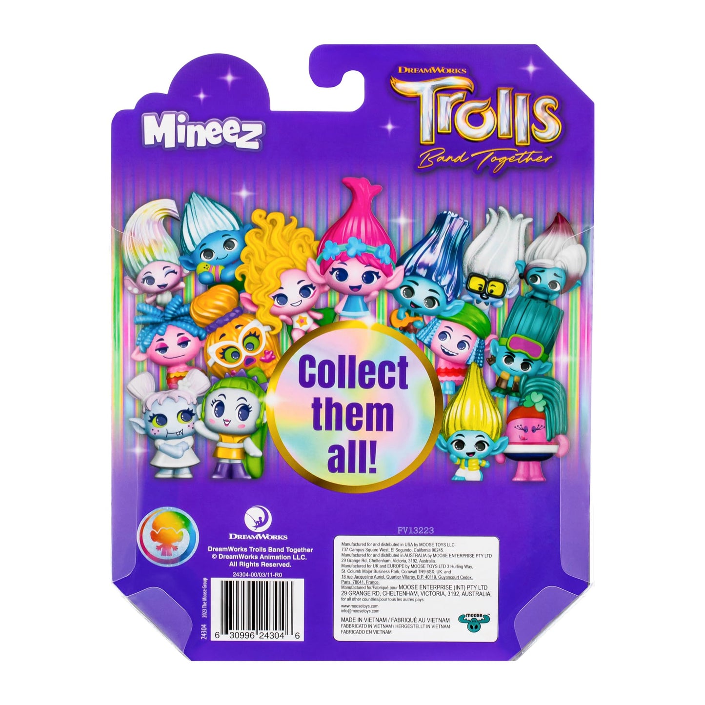 DREAMWORKS TROLLS Band Together Mineez 5 Trolls Surprise Pack – Styles May Vary