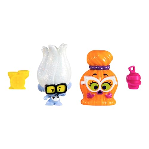 DREAMWORKS TROLLS Band Together Mineez 1.5-Inch Figures – 4-Pack Bundle (8 Figures, 100+ to Collect)