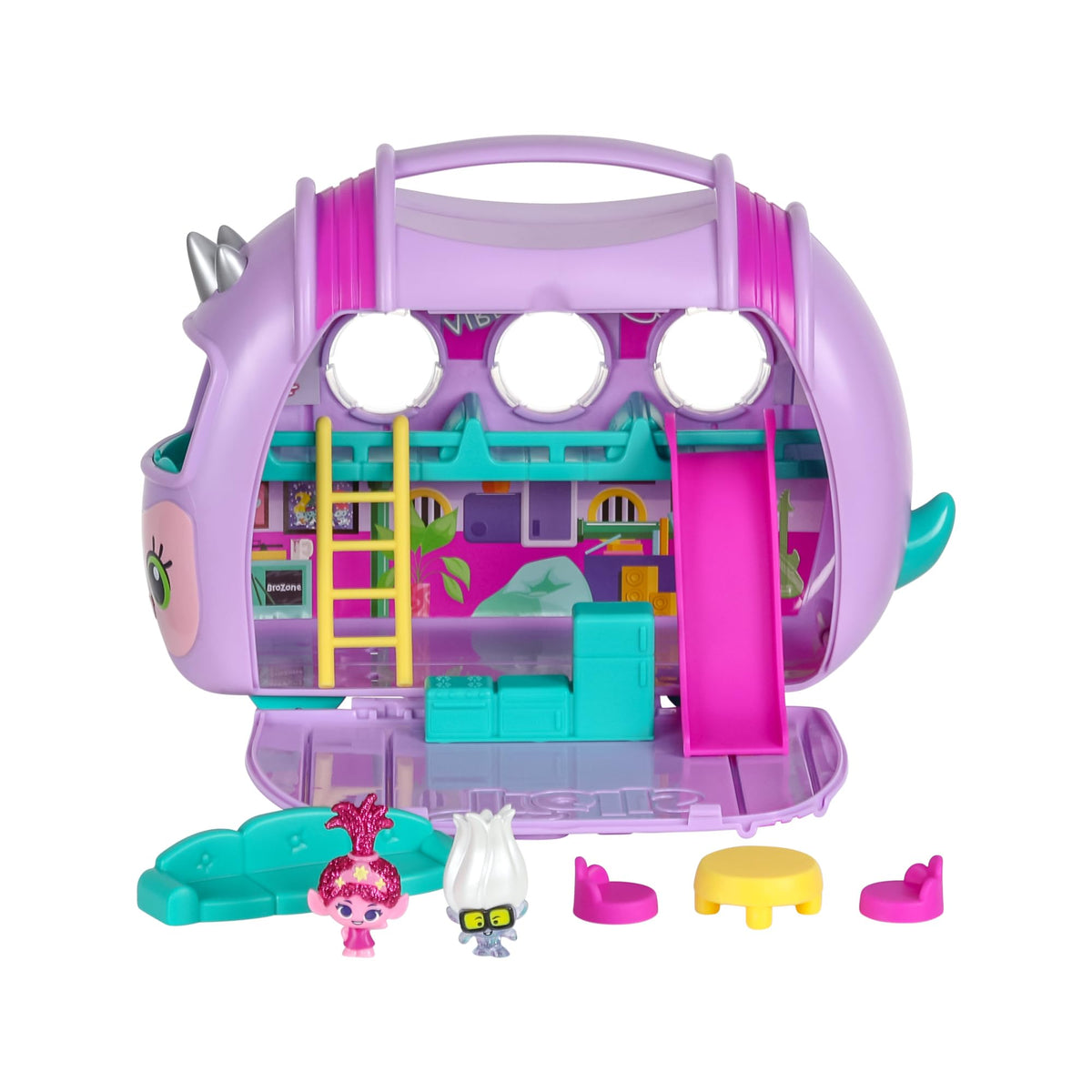 DREAMWORKS TROLLS Band Together Rhonda Play & Display Case | 10 pc Mineez – Amazon Exclusive