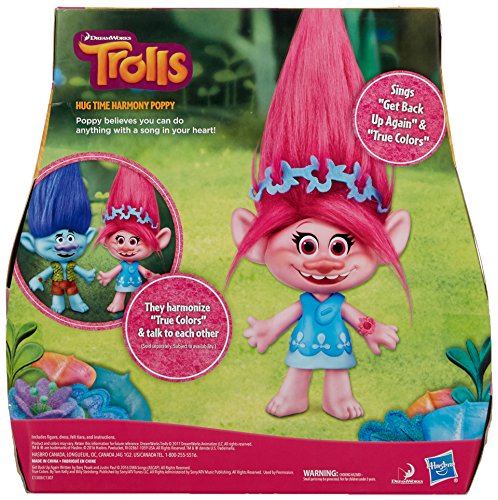 DreamWorks Trolls Poppy Hug Time Harmony Figure — Musical Singing Doll