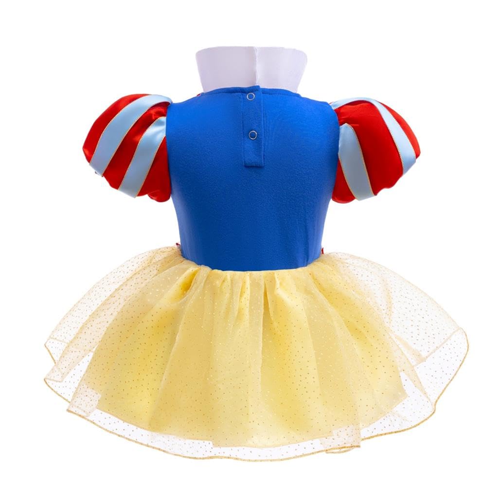 Dressy Daisy Baby Girls Princess Costume Romper with Headband - 18-24 Months