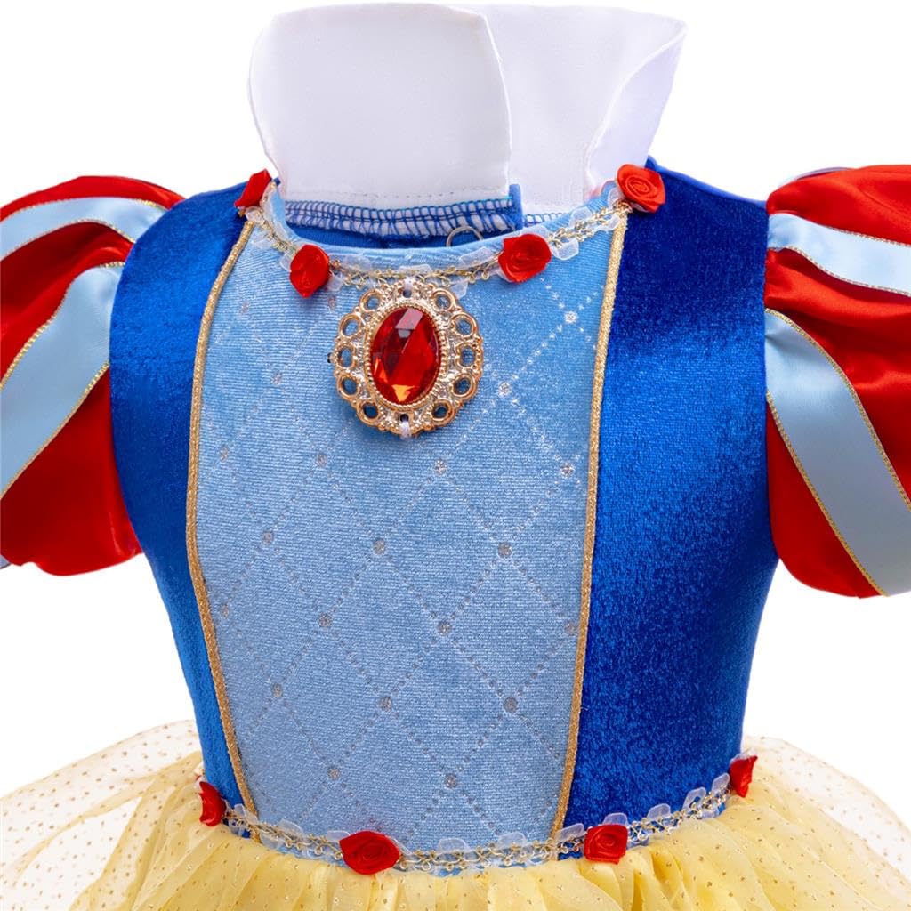 Dressy Daisy Baby Girls Princess Costume Romper with Headband - 18-24 Months