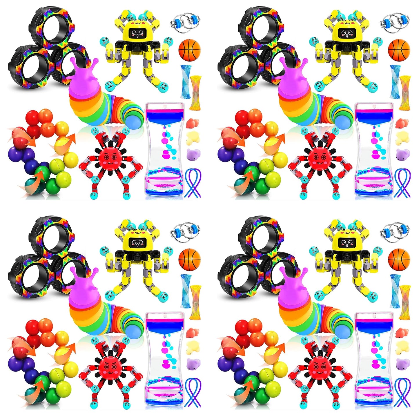 Dr.Kbder 15-Pack Fidget Toys for Kids | Sensory, ADHD & Autism Friendly Classroom Pack