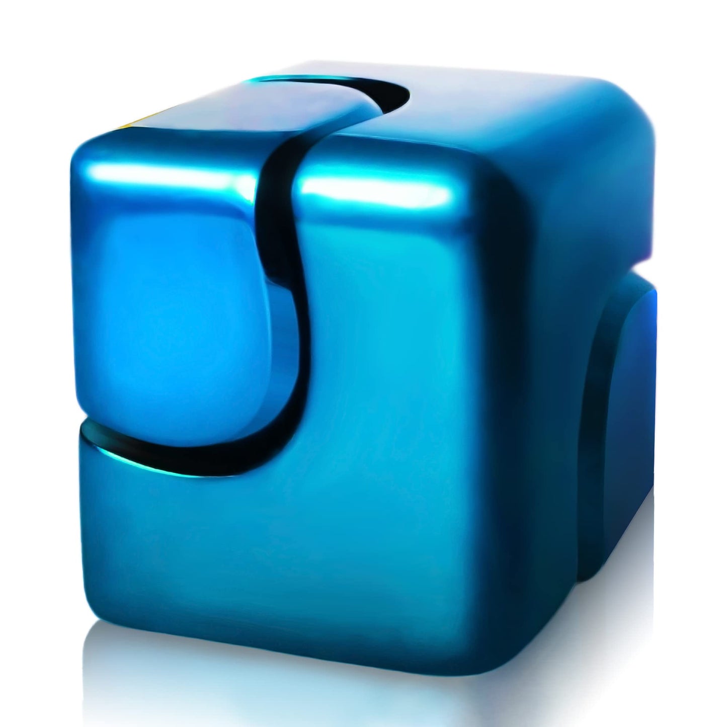 Dr.Kbder Fidget Spinner Cube – Portable Metal Desk Toy for Focus and Calm