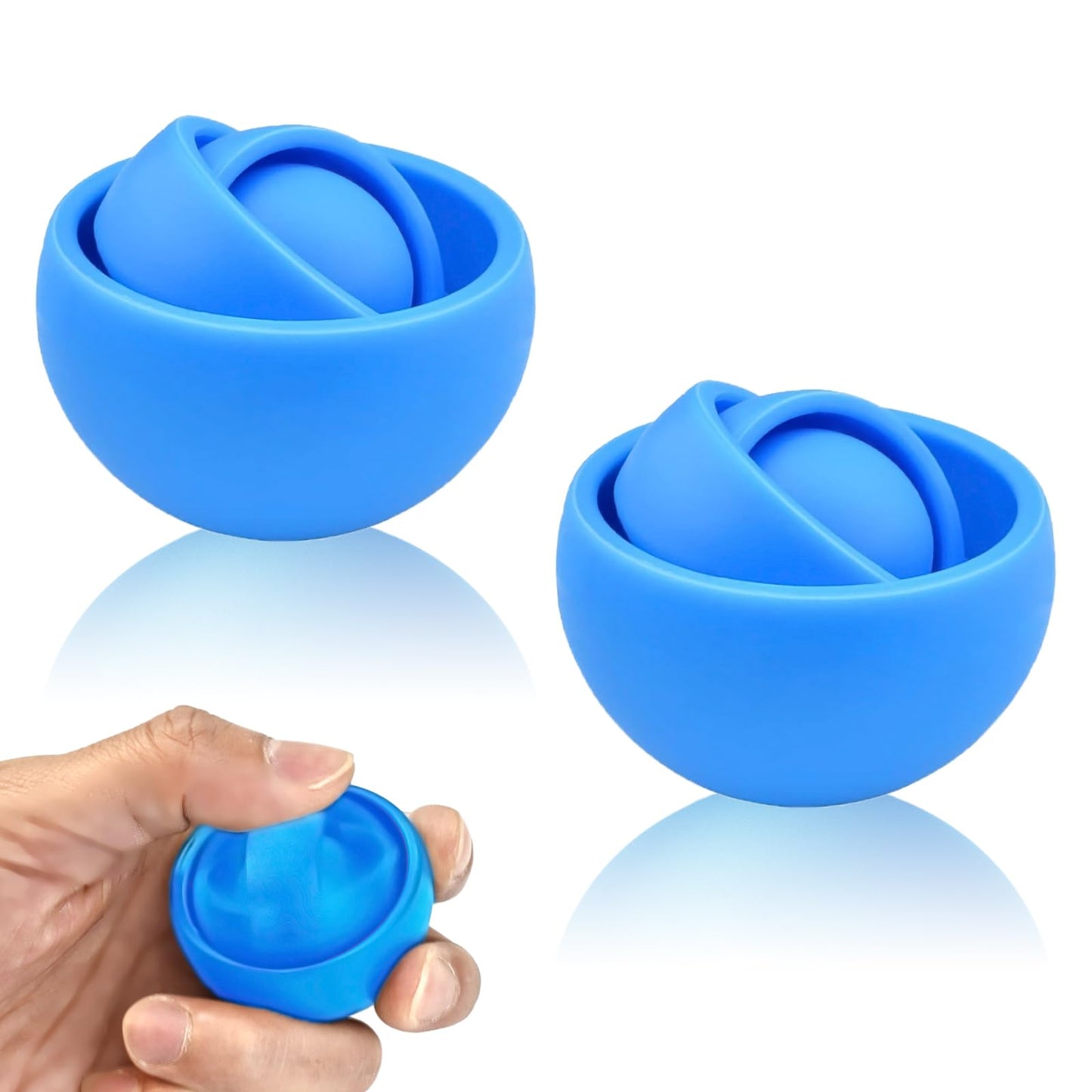Dr.Kbder Fidget Toys Adults 2 PCs – Sensory Figette Spinners for Focus & Calm
