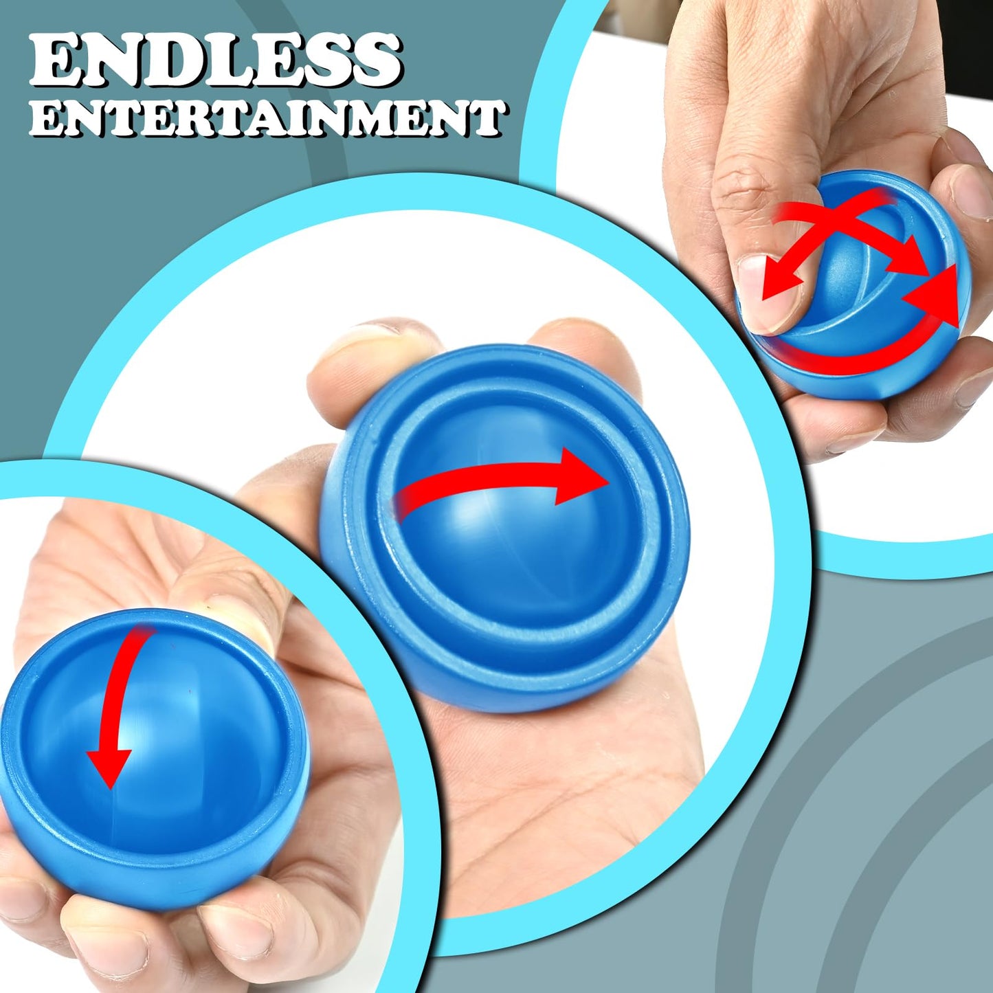 Dr.Kbder Fidget Toys Adults 2 PCs – Sensory Figette Spinners for Focus & Calm