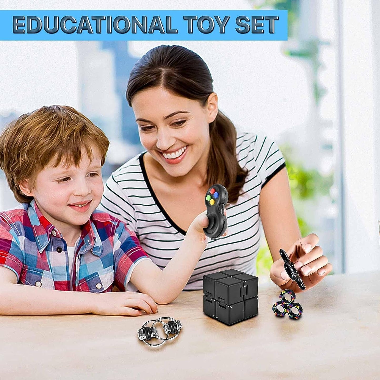Dr.Kbder Fidget Toys Pack - Sensory Stress Relief for Teens & Adults