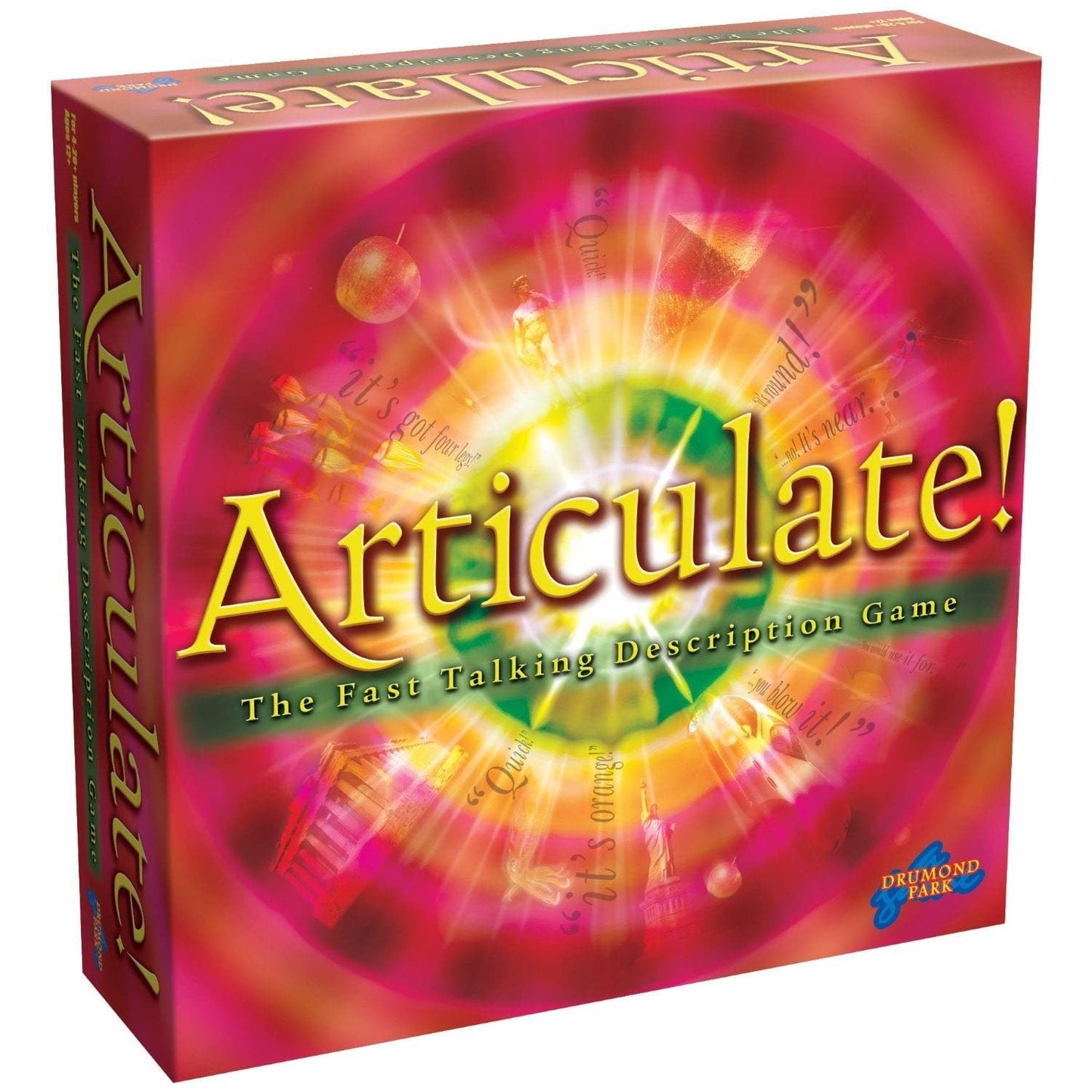 Articulate! Family Board Game by Drumond Park | Fast-Talking Description Game for 4-20+ Players