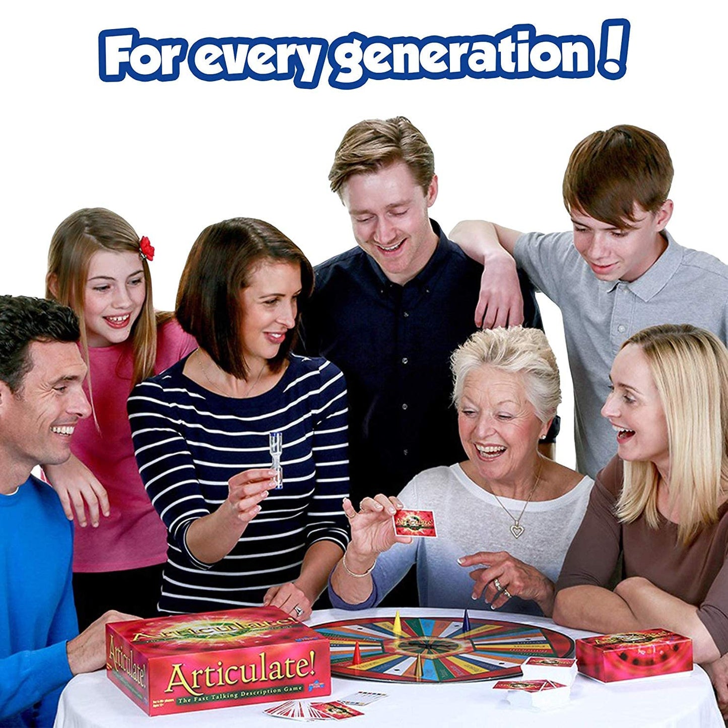 Articulate! Family Board Game by Drumond Park | Fast-Talking Description Game for 4-20+ Players