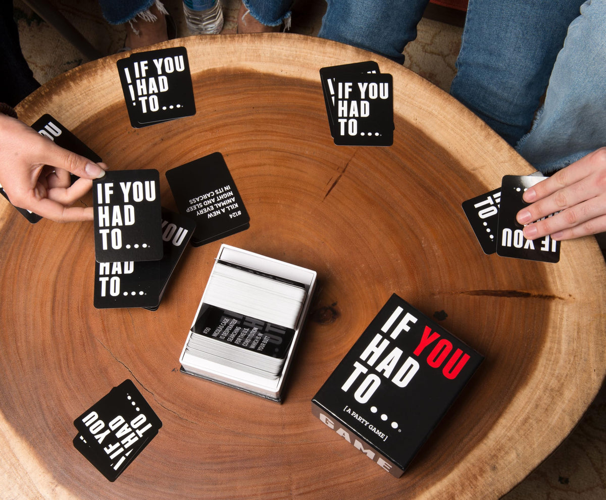 DSS Games If You Had To... | Would You Rather Card Game by Drunk Stoned or Stupid