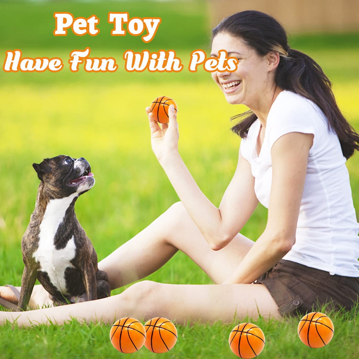 Dshengoo 24-Pack Mini 2.5-Inch Basketball Stress Balls – Foam Squeeze Toys for Parties, Rewards & Gifts