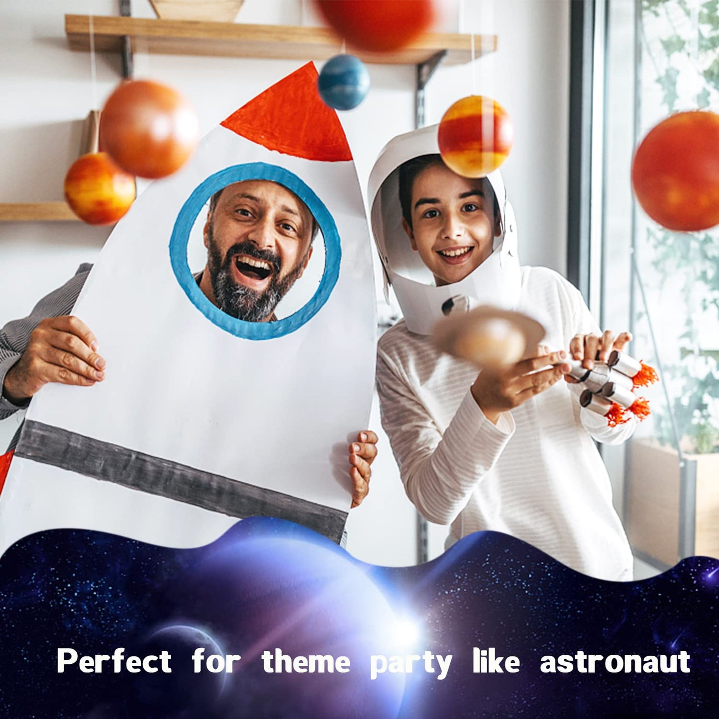 Dshengoo 10P Solar System Stress Balls – Educational Planet Toys