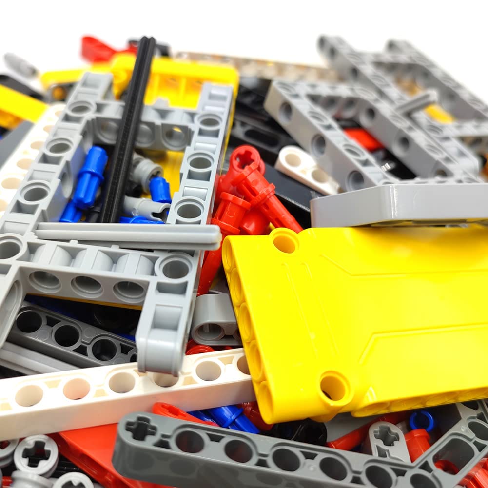 dspitwod 420-Piece Technic Parts Set | Beams, Axles & Connectors for STEM Building