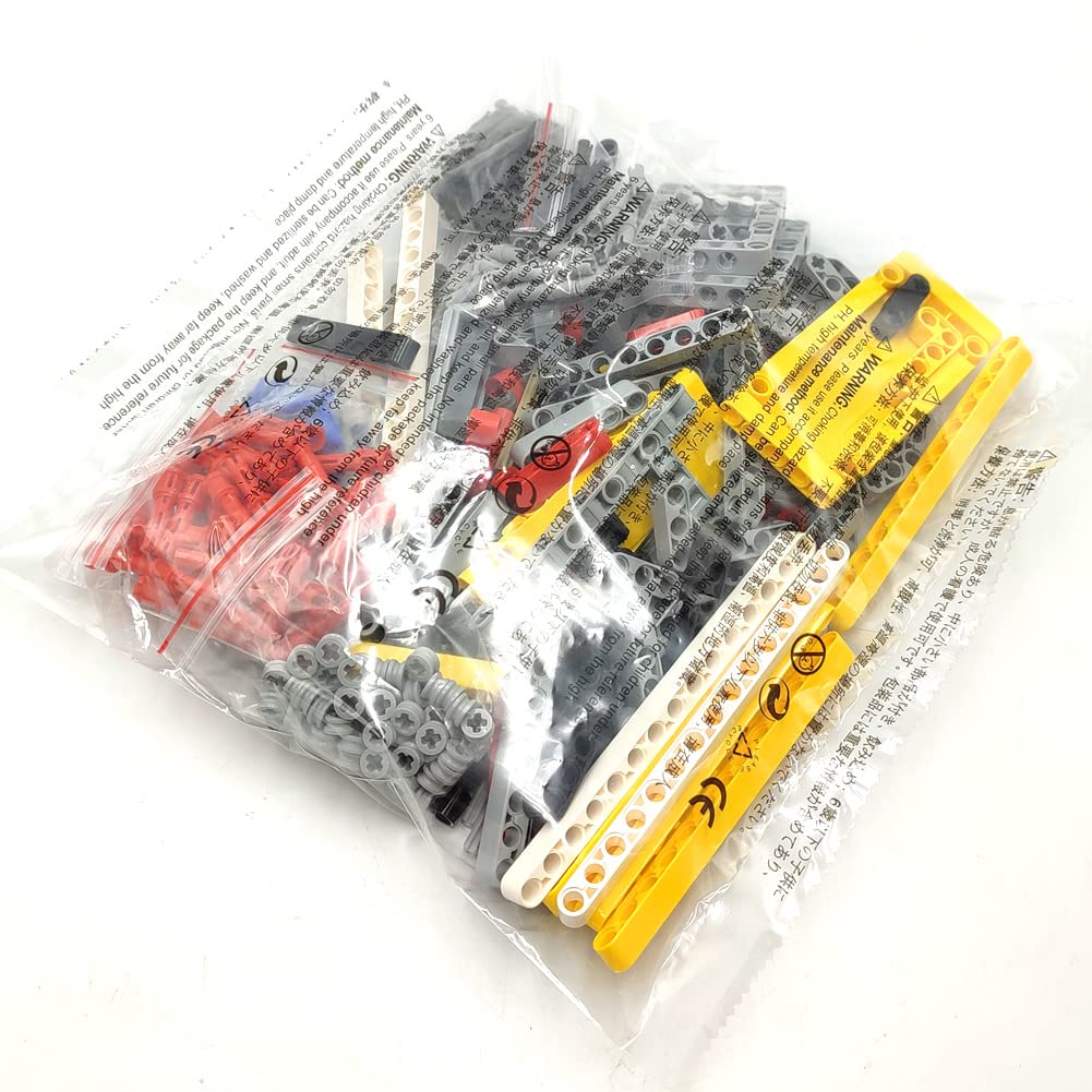 dspitwod 420-Piece Technic Parts Set | Beams, Axles & Connectors for STEM Building