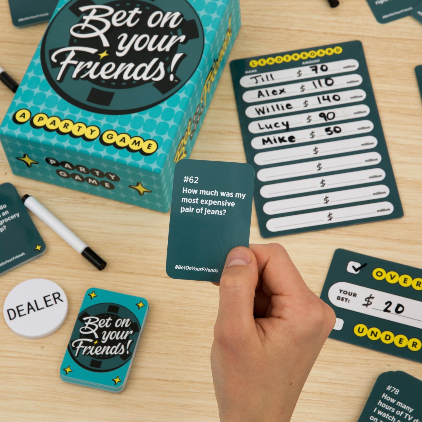 Bet On Your Friends – Fun Adult Party Card Game by DSS Games