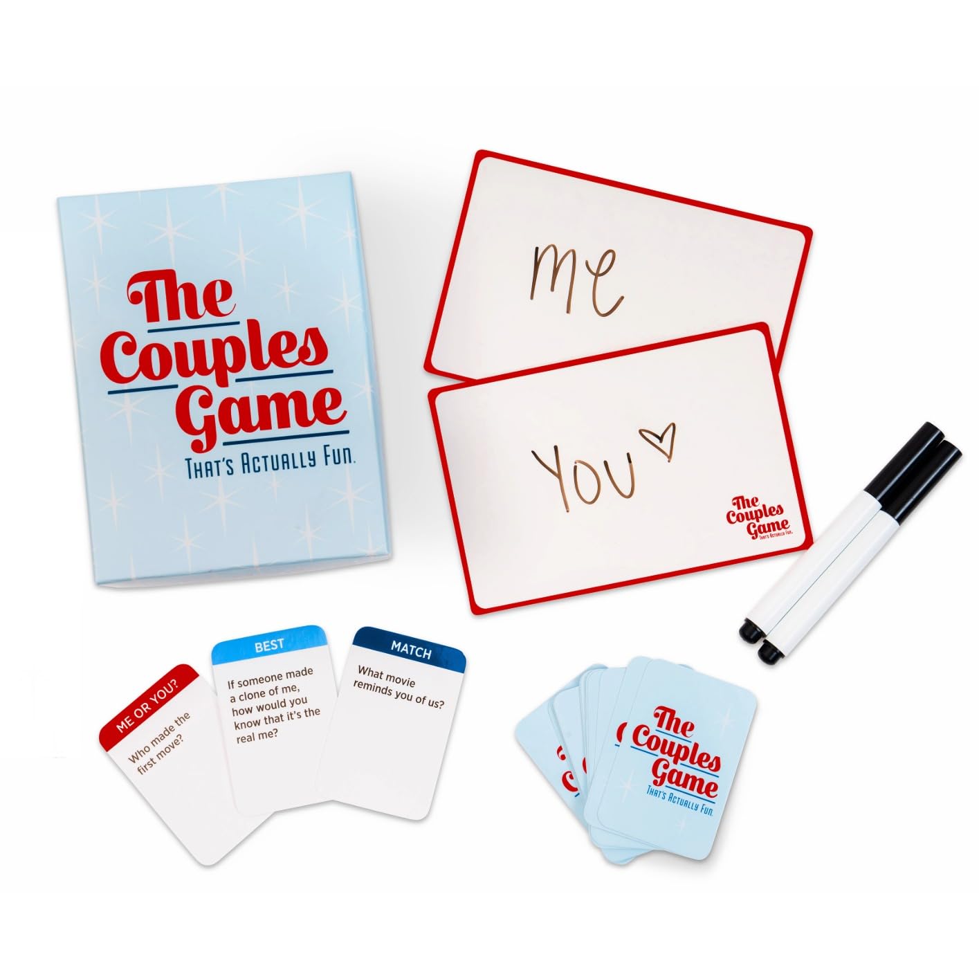 DSS Games The Couples Game That's Actually Fun – Date Night Card Game for Couples (2 Players, Adults)