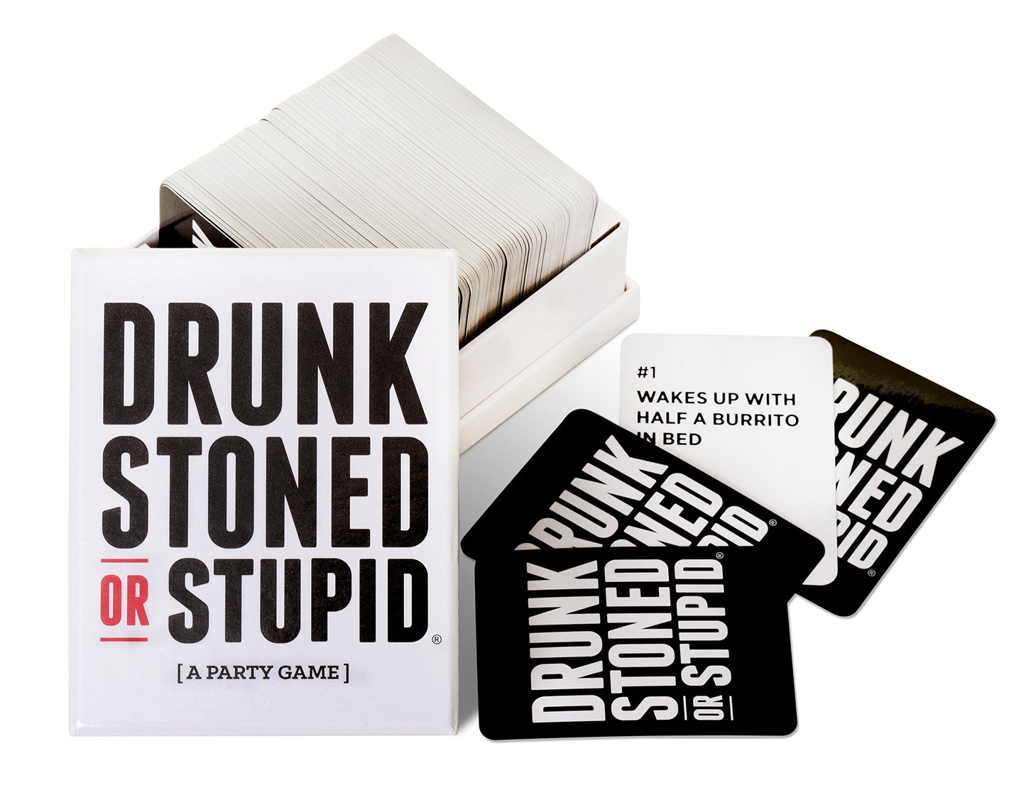 DSS Games Drunk Stoned or Stupid – 250 Prompts Card Game for Adults