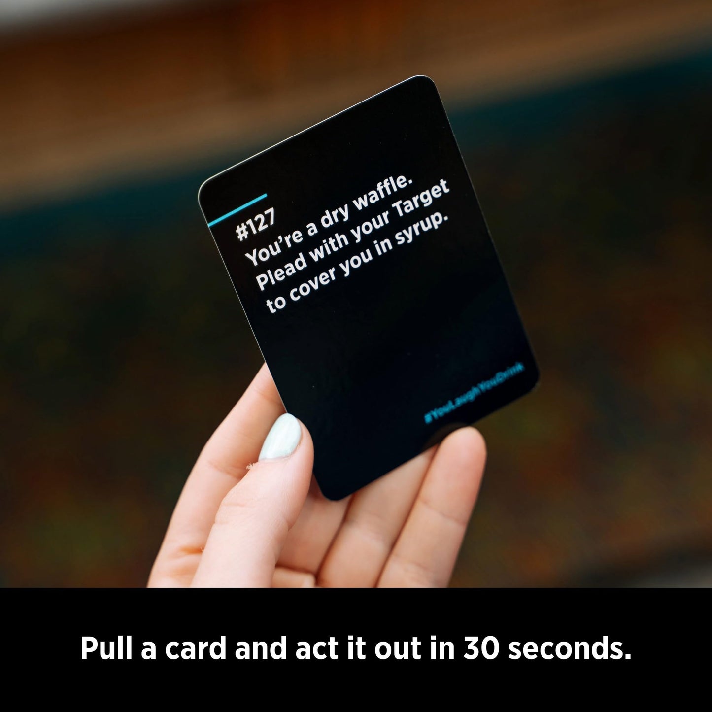 DSS Games You Laugh You Drink | 150 Prompts for Adults | Party Card Game | Gift for Him