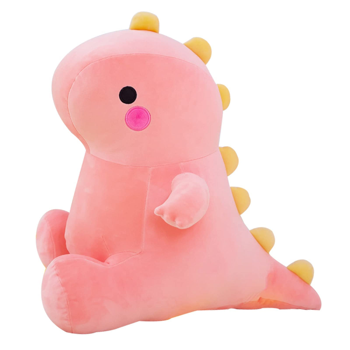 DUANMUL Cute Dinosaur Plush Toys – Pink 8in Soft Dino for Kids