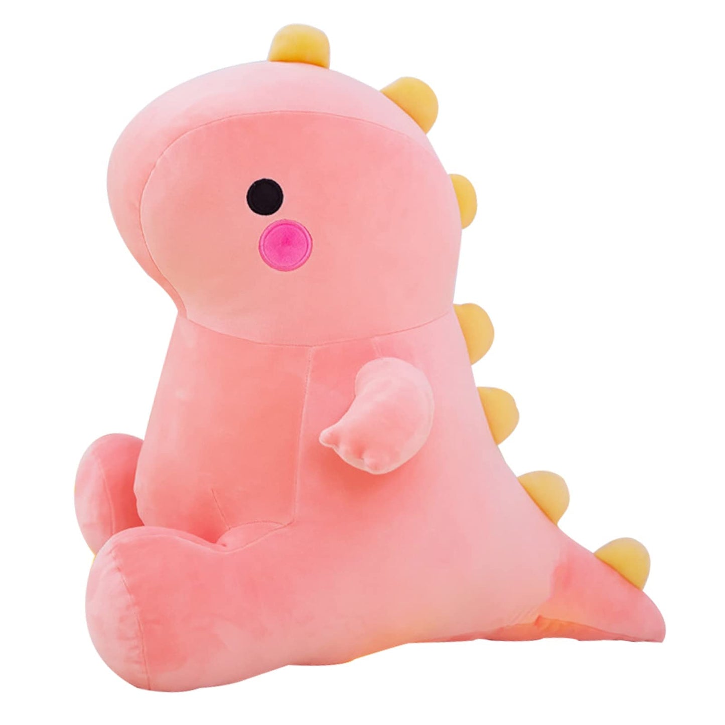 DUANMUL Cute Dinosaur Plush Toys - Pink 13-inch | Soft Dino Plushies for Kids