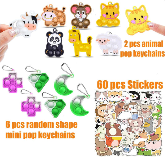Duccsko 126 Pack Party Favors for Kids – Fidget Toys, Classroom Prizes & Easter Fillers