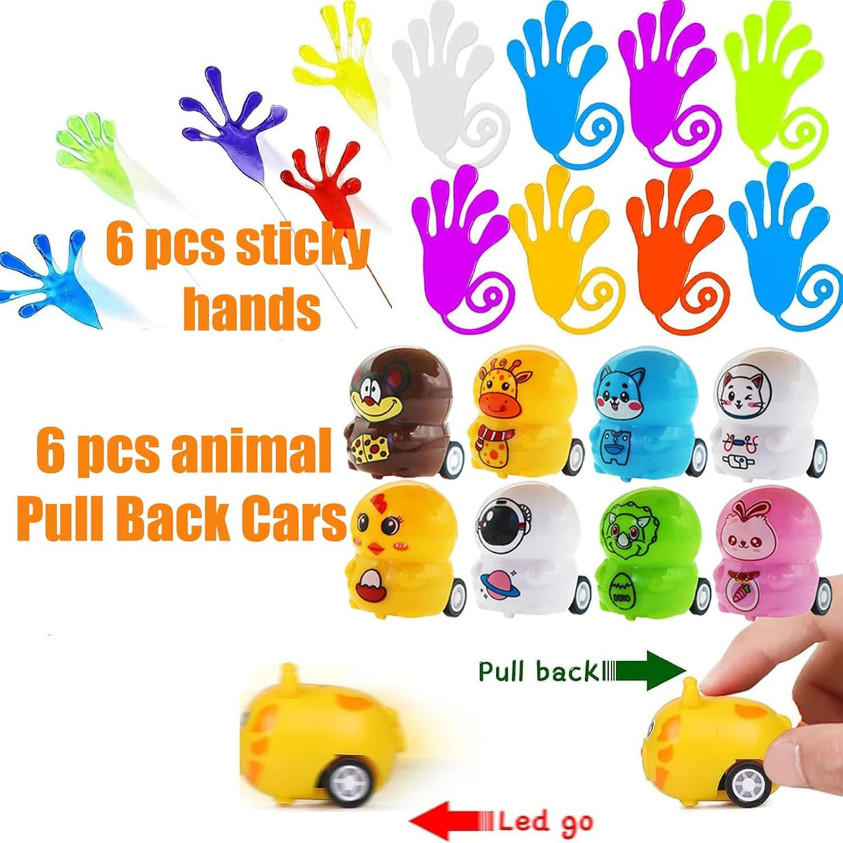 Duccsko 126 Pack Party Favors for Kids – Fidget Toys, Classroom Prizes & Easter Fillers