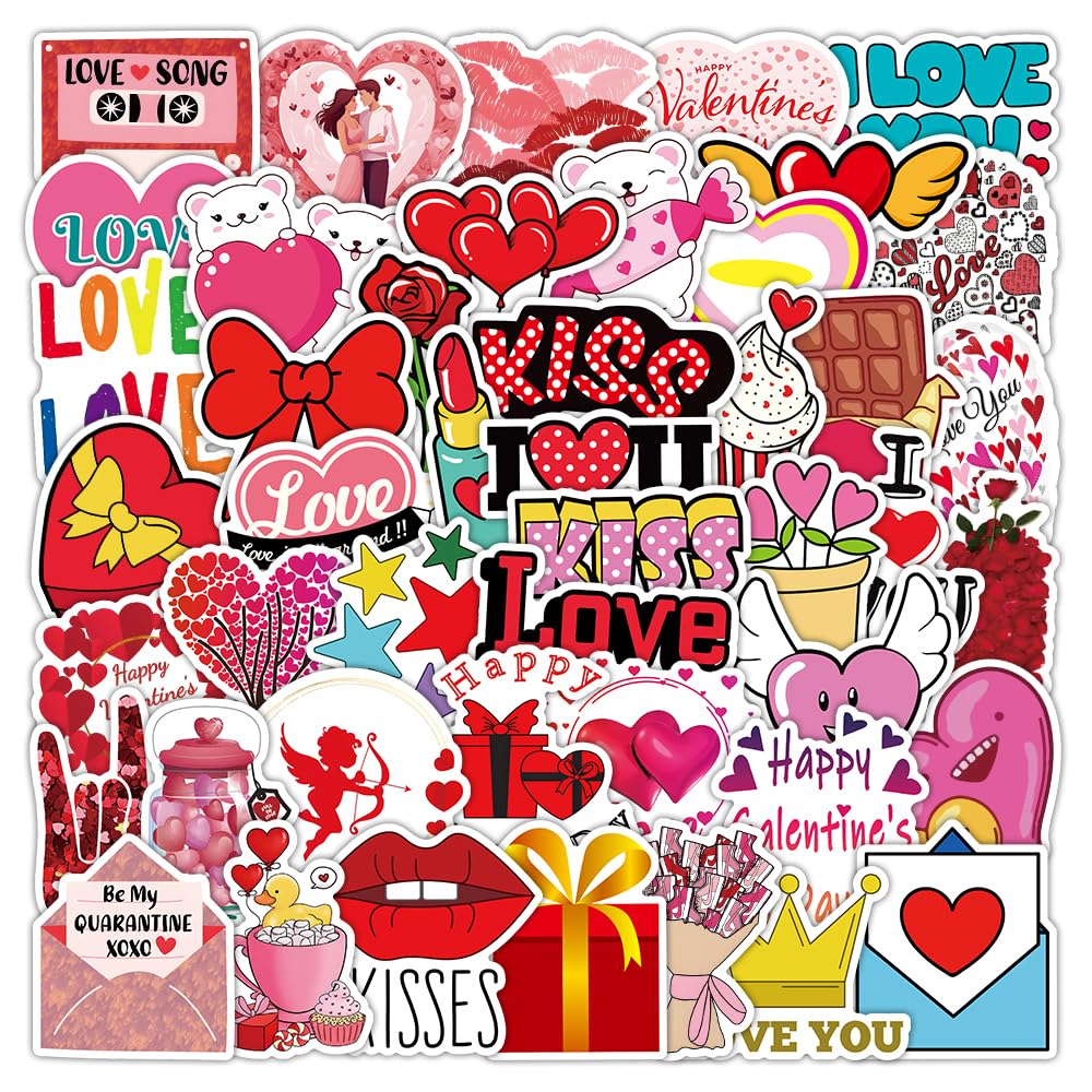 Duccsko 132 Valentines Day Party Favors Set | Classroom Prizes & Gift Bags