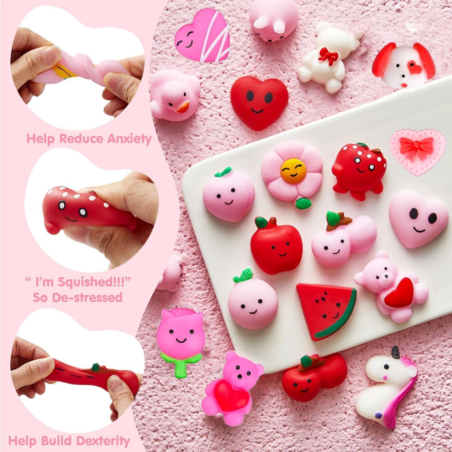 Duccsko 132 Valentines Day Party Favors Set | Classroom Prizes & Gift Bags