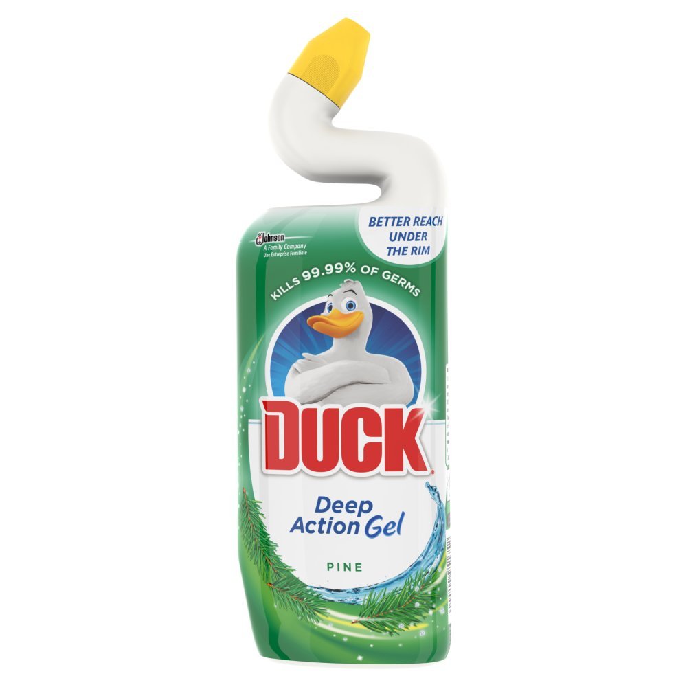 Duck Deep Action Gel Toilet Liquid Cleaner Pine 750ml