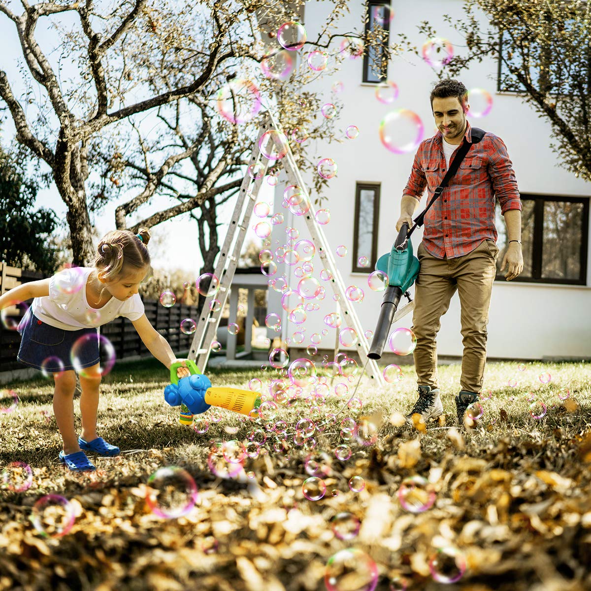 Duckura Bubble Leaf Blower – Outdoor Bubble Machine for Toddlers Aged 2–4
