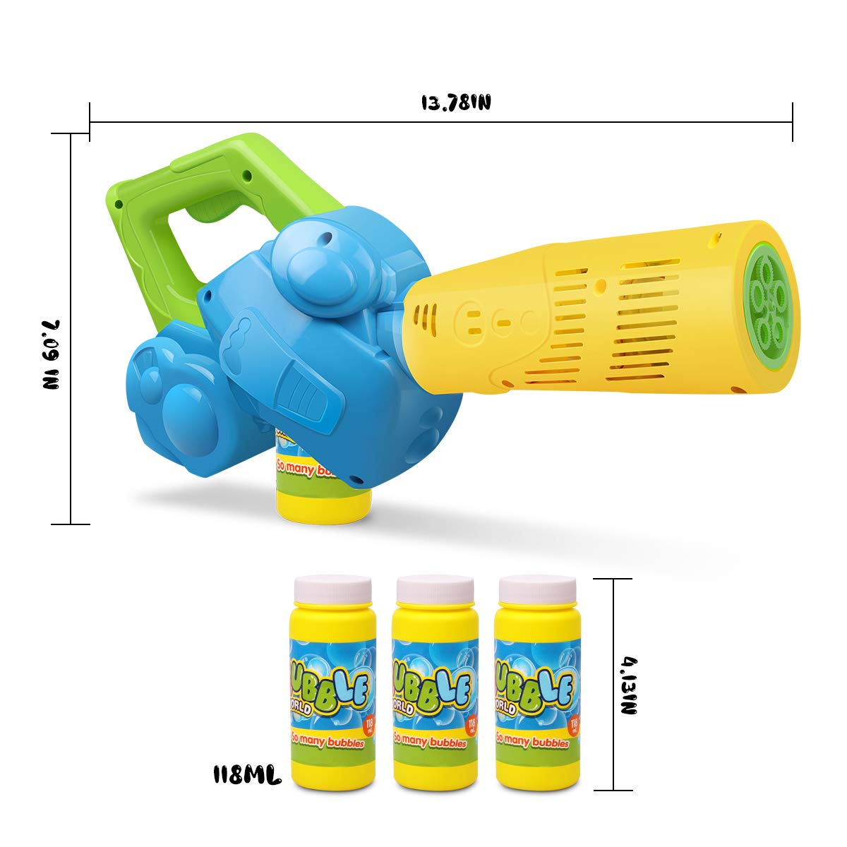 Duckura Bubble Leaf Blower – Outdoor Bubble Machine for Toddlers Aged 2–4