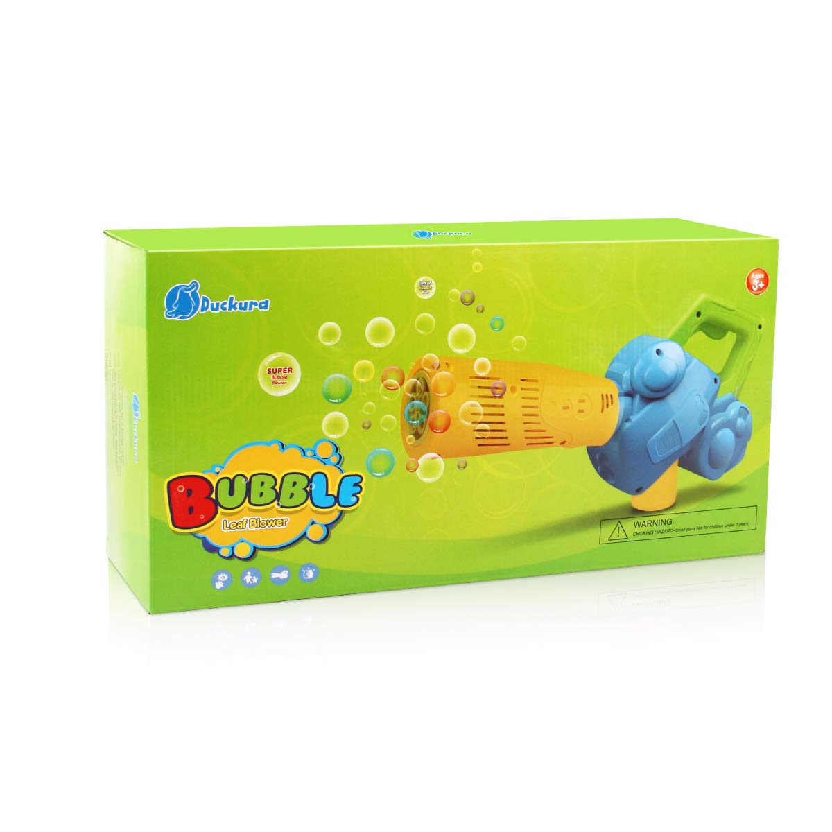 Duckura Bubble Leaf Blower – Outdoor Bubble Machine for Toddlers Aged 2–4