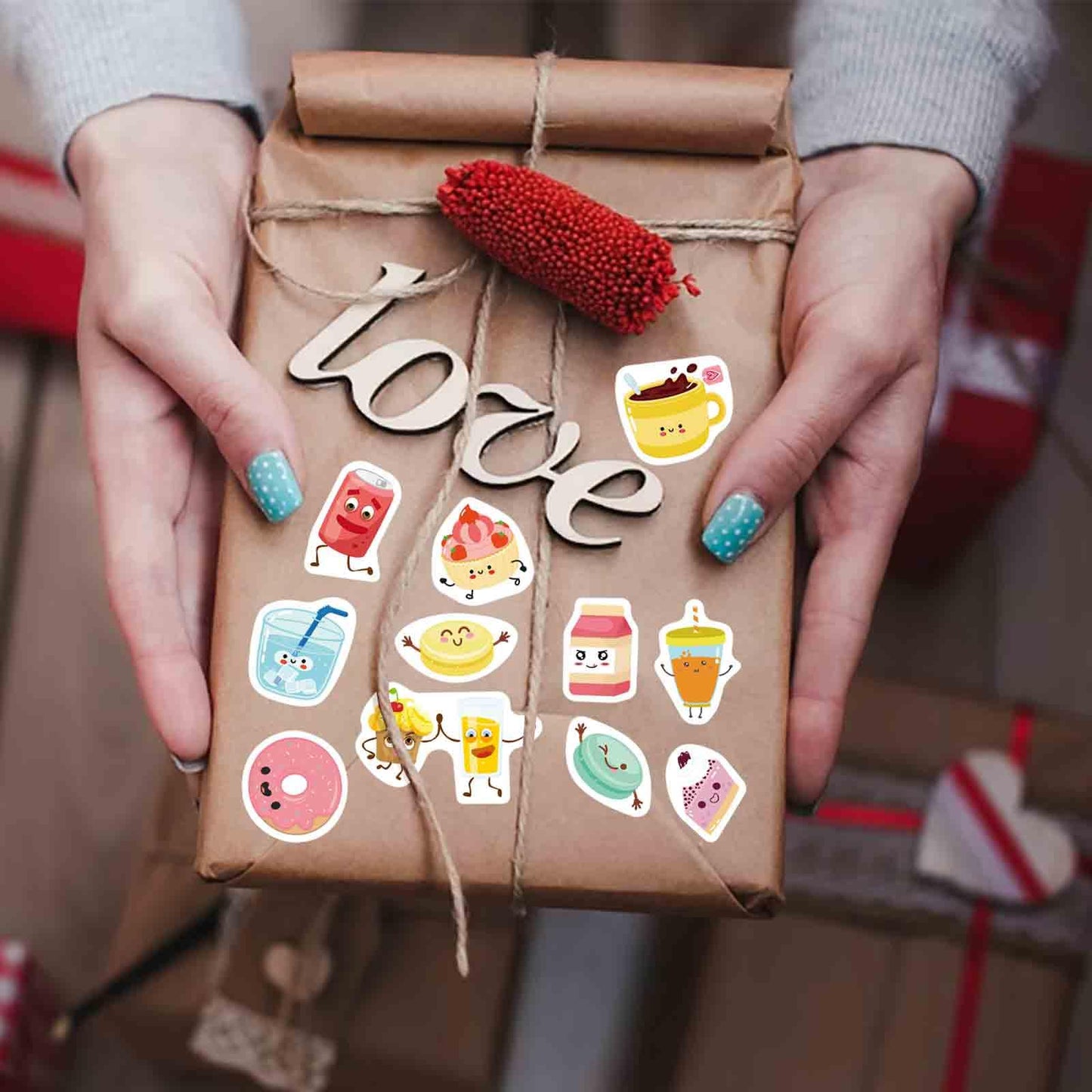 DUJAA 850+ Stickers Pack — 32 Sheets, 16 Themes for Kids