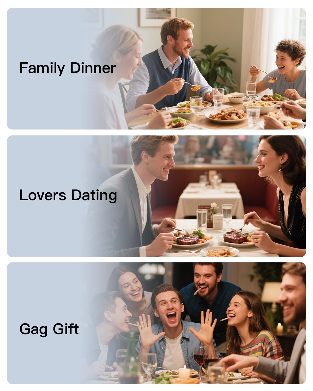 Dumsud Date Night Dice — Valentines Gifts for Couples & Food Decision Game