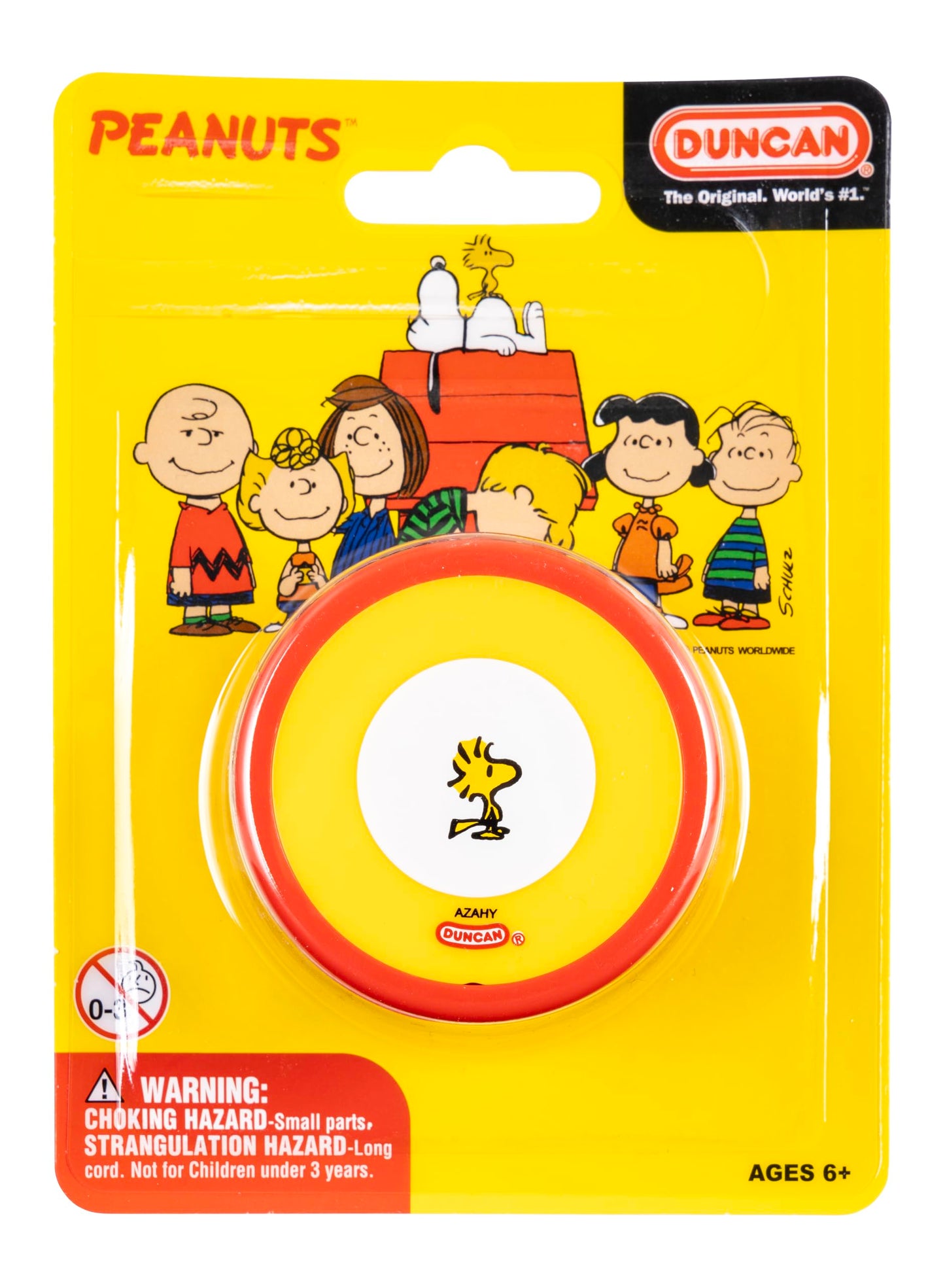 Duncan Butterfly Yo-Yo x Peanuts – Beginner Yo-Yo with Steel Axle | Woodstock
