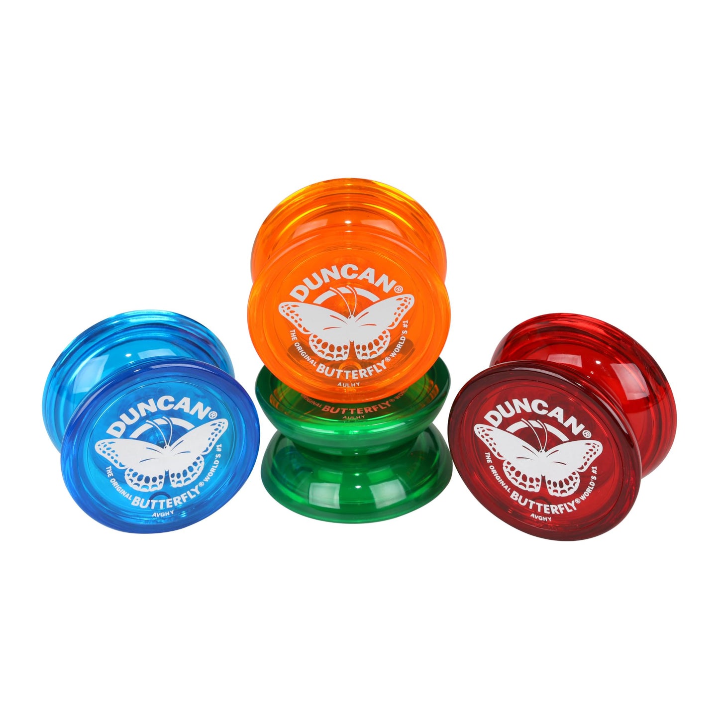 Duncan Butterfly Yo-Yo – Beginner Friendly, Wide Design, Steel Axle (Green)