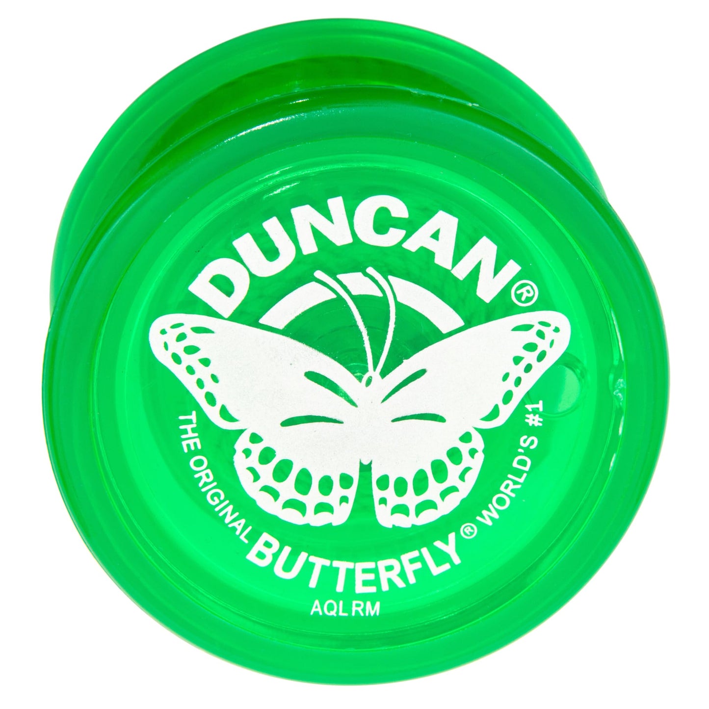 Duncan Butterfly Yo-Yo – Beginner Friendly, Wide Design, Steel Axle (Green)
