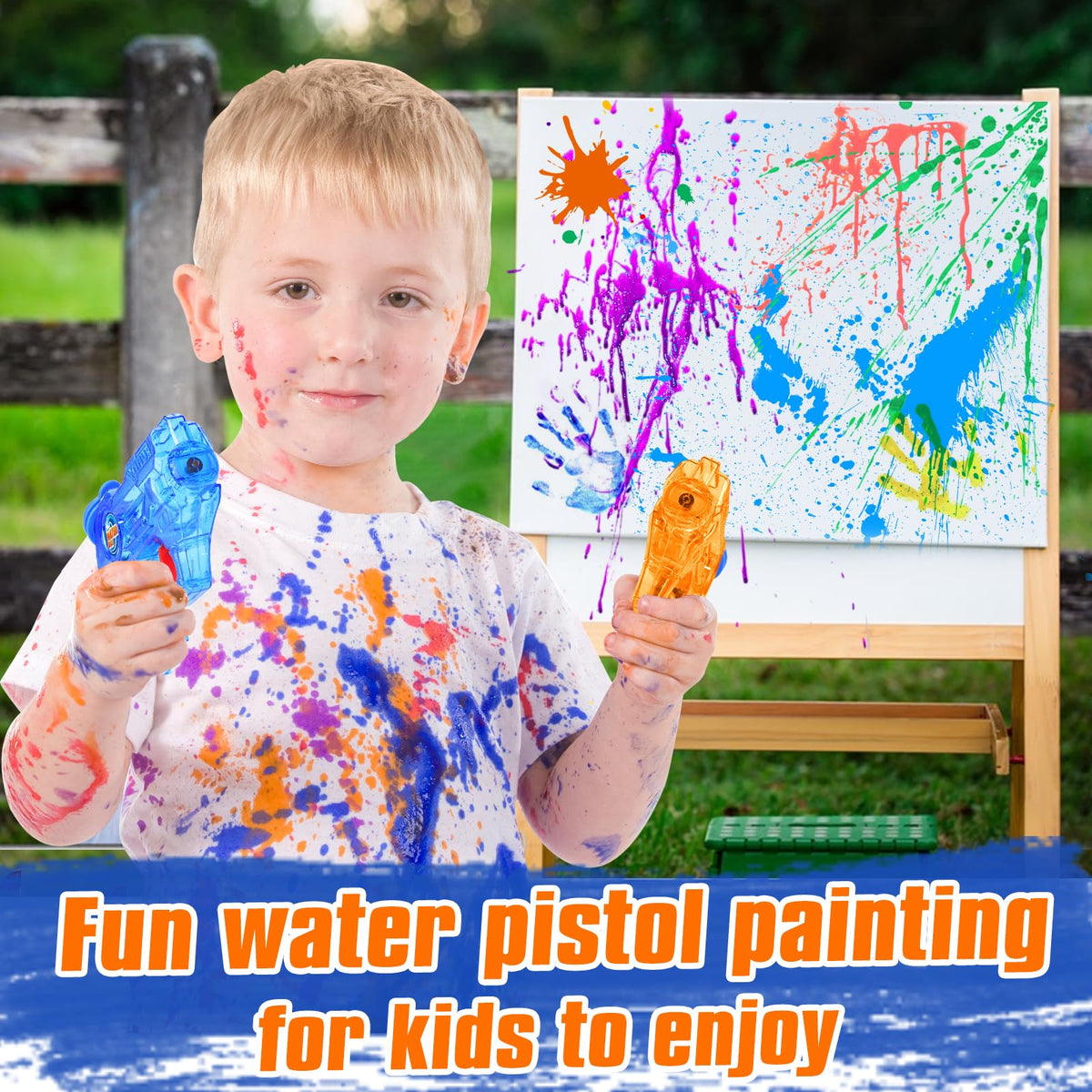 DUNEMEI Mini Water Guns — 8-Pack Kid-Friendly Water Blasters for Summer Fun