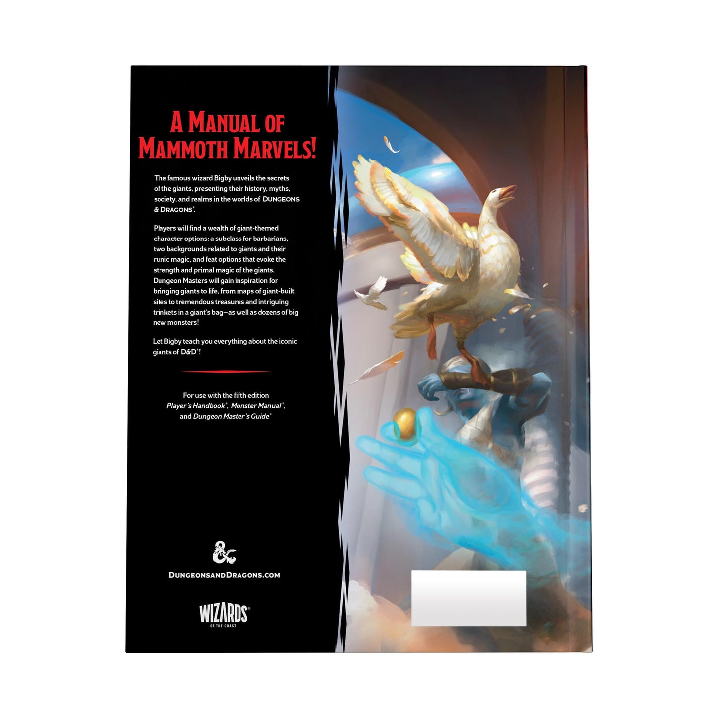 Bigby Presents: Glory of Giants — Dungeons & Dragons Expansion Book