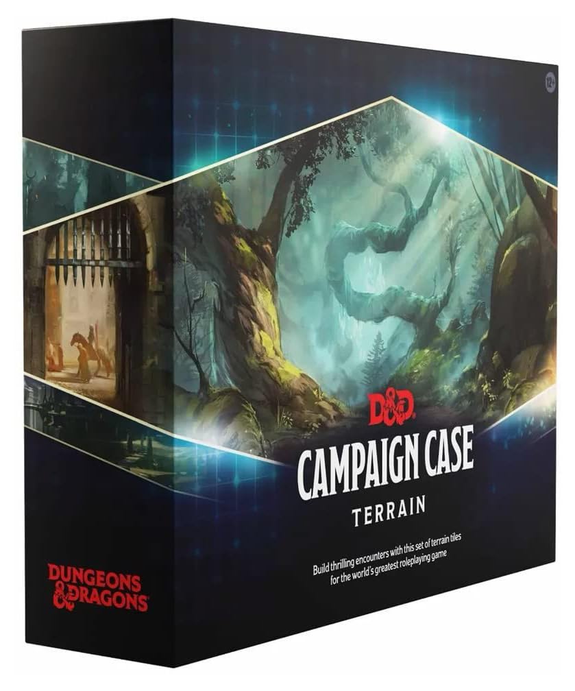 Dungeons & Dragons Campaign Case: Terrain — Premium Terrain Tiles & Grid