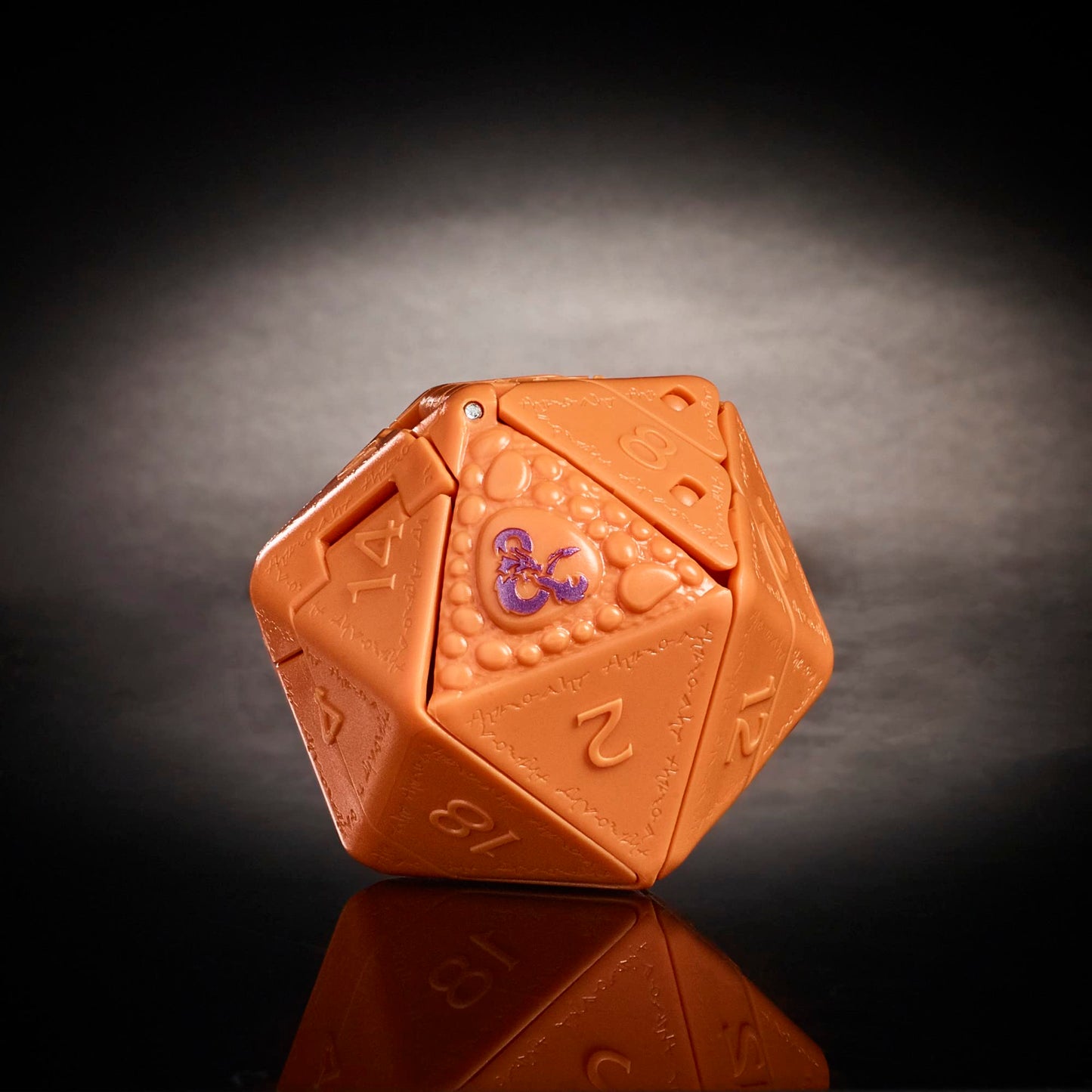 Dungeons & Dragons Dicelings Beholder – Giant d20 Transforming Monster Figure | Collectible D&D Dice (F5213)
