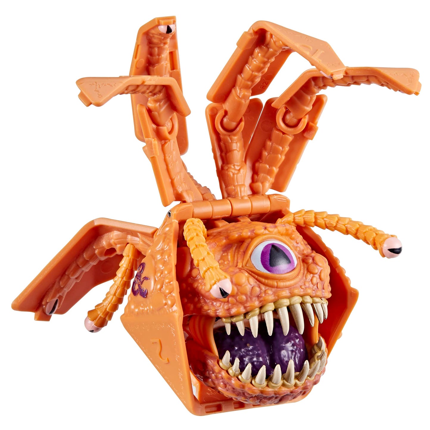 Dungeons & Dragons Dicelings Beholder – Giant d20 Transforming Monster Figure | Collectible D&D Dice (F5213)