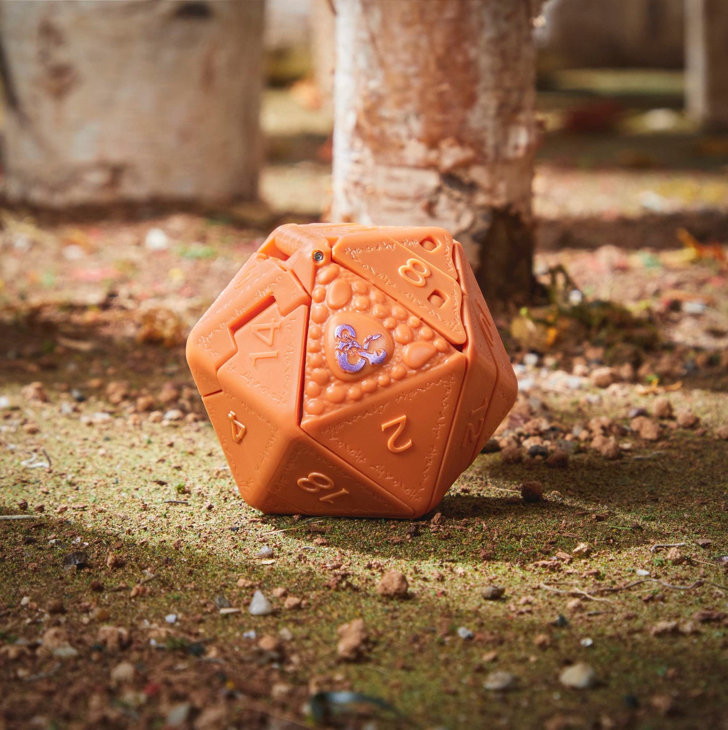 Dungeons & Dragons Dicelings Beholder – Giant d20 Transforming Monster Figure | Collectible D&D Dice (F5213)
