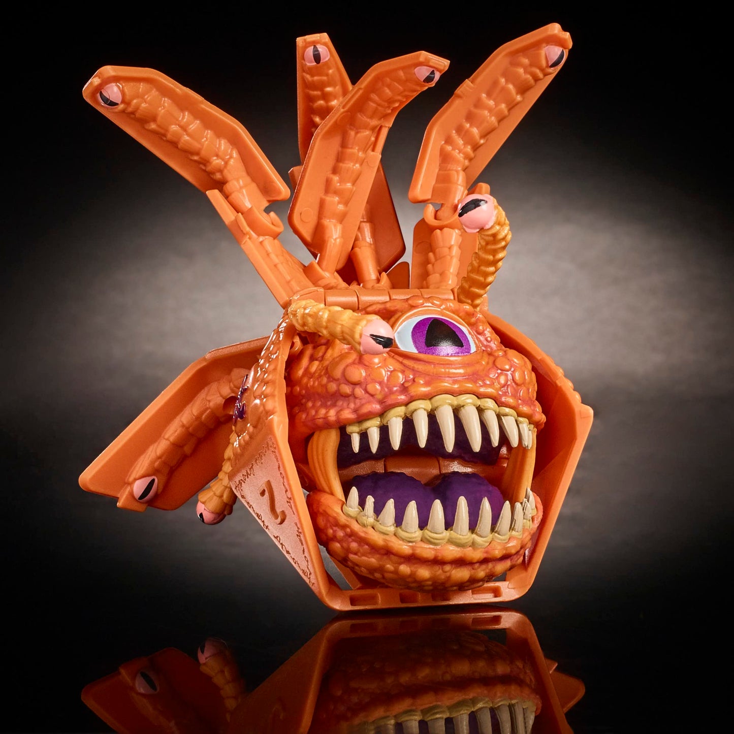Dungeons & Dragons Dicelings Beholder – Giant d20 Transforming Monster Figure | Collectible D&D Dice (F5213)